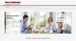 Desktop Screenshot of horst-bulmahn.de